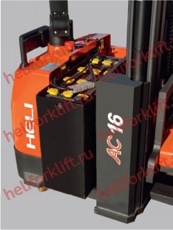 Самоходный электроштабелер HELI CDD16-350 ZSM550