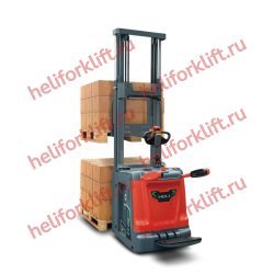 Самоходный электроштабелер HELI для обработки 2х паллет CDD20-A2FDLIH